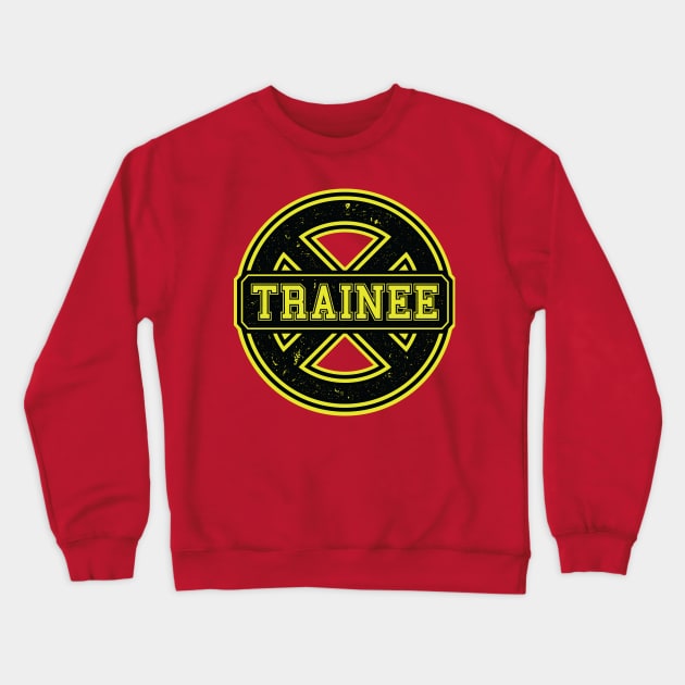 X (TRAINEE) Crewneck Sweatshirt by DCLawrenceUK